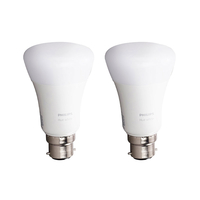 Philips Hue 9W Warm White LED Dimmable Bluetooth GLS Bulb - Bayonet Cap - Pack of 2