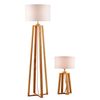 Pyramid Table and Floor Lamp Set