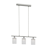 Pyton 3 Light Crystal Pendant