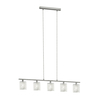 Pyton 5 Light Crystal Pendant