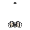 Quoizel Bismarck 5 Light Chandelier - Black