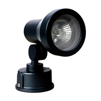 Robus Marlow Outdoor Wall Mounted Spotlight - Black