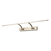 Roslyn Twin Arm Large LED Picture Light in Satin Nickel Finish