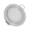 Round Low Voltage 3W Cool White LED Adjustable Downlight Cutout 67mm with Quick Connector - Polished Nickel