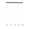Searchlight Allure LED Bar Ceiling Pendant Light - Chrome