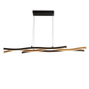 Searchlight Bloom LED Bar Ceiling Pendant Light - Black