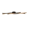 Searchlight Bloom LED Flush Ceiling Light - Black