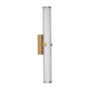 Searchlight Clamp 630 LED Bathroom Wall Light - Gold