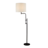 Searchlight Munich Adjustable Floor Light - Matt Black
