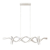 Searchlight Music LED Bar Ceiling Pendant - Satin Silver