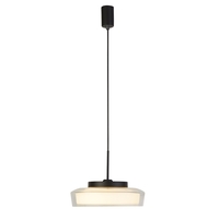 Searchlight Puck Bathroom Ceiling Pendant Light - Matt Black