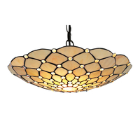 Searchlight Tiffany Style Raindrop Uplighter Ceiling Pendant Shade