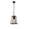 Searchlight Voyager Tapered Ceiling Pendant Light - Black