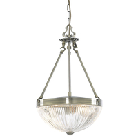 Searchlight Windsor Ceiling Pendant Light - Antique Brass