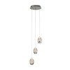 Searchlight Zara 3 Light LED Cascade Ceiling Light - Chrome