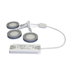Set of 3 Daylight LED Magnetic Cabinet Lights - Silver
