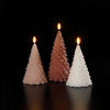 Set of 3 Tree LED Wax Candles