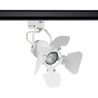 Single Circuit Track Light GU10 Lampholder Kuranga - White