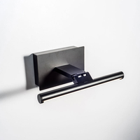 Slimline Small Battery Operated LED Picture Light - Matt Black