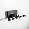 Slimline Small Battery Operated LED Picture Light With Remote Control - Matt Black