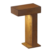 SLV LED Rusty Outdoor Post Light