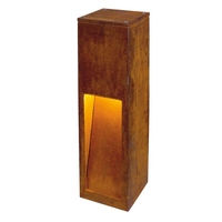 SLV Rusty Slot 50 Outdoor Post Light