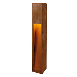 SLV Rusty Slot 80 Outdoor Post Light