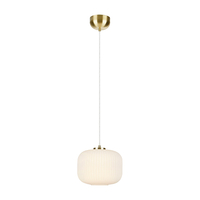 Sober Glass Ceiling Pendant Light - White