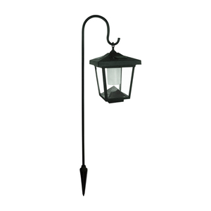 Solar Hanging Lantern with Crook - Single