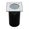 Square Ground Light - Stainless Steel
