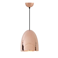 Stanley Medium Pendant Light in Hammered Copper,  by Original BTC