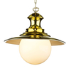 Station Lamp Pendant - Brass