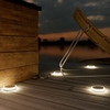 Suri Dartmouth LED Solar Deck Light - White