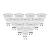 Sylvania 4.5W Cool White LED GU10 Bulb - Pack of 10 - Flood Beam