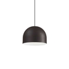 Tall Ceiling Pendant Light - Matt Black