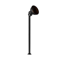 Techmar Plug and Play - Dax Outdoor Warm White LED Post Light - Black