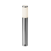 Techmar Plug and Play - Lunia LED Outdoor Bollard Light - Stainless Steel