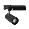 Three Circuit 15-60º Multiangle 40W Warm White LED Track Light Wolf - Black