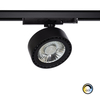 Three Circuit 30W Colour Selectable CCT LED Track Light New Onuba CRI90 - Black