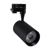 Three Circuit 30W Daylight LED Track Light Vulcan - Black