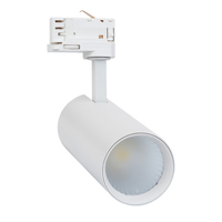 Three Circuit 30W Warm White LED Track Light New Bertha LIFUD - White