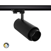 Three Circuit 40W Colour Selectable CCT LED Telescopic Track Spotlight New d