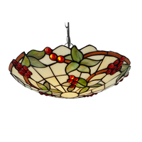 Tiffany Style Vineyard Uplighter Pendant Shade