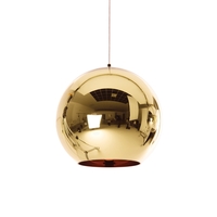 Tom Dixon Copper Ceiling Pendant Light - Bronze - Large