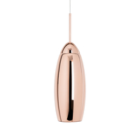 Tom Dixon Copper Ceiling Pendant Light - Copper - Tall