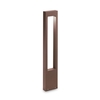 Vega Outdoor Post Light - Rust Brown