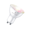 WiZ 4.9W White and Colour Changing Dimmable LED Smart WiFi/Bluetooth GU10 Bulb