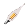 Zico 1.5W Warm White Dimmable LED Decorative Filament Chandelier Candle - Micro Screw Cap