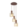 Zoey 3 Light Cluster Ceiling Pendant - Polished Chrome