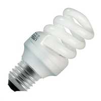 11W Compact Spiral - Screw - Warm White